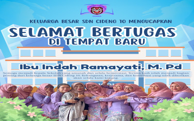 Selamat Bertugas Di tempat Baru Ibu Indah Ramayati, M.P
